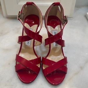 Jimmy Choo red heels
